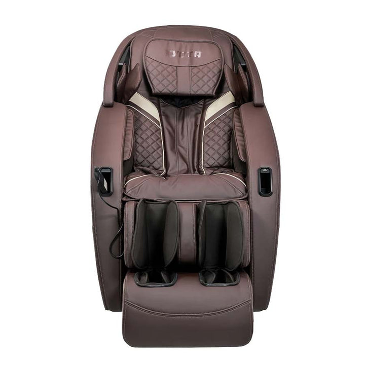 Kyota Yugana M780 4D Massage Chair - Brown Front View