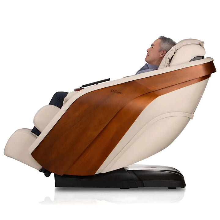 D.Core Stratus-JP Massage Chair - Side View / Cream