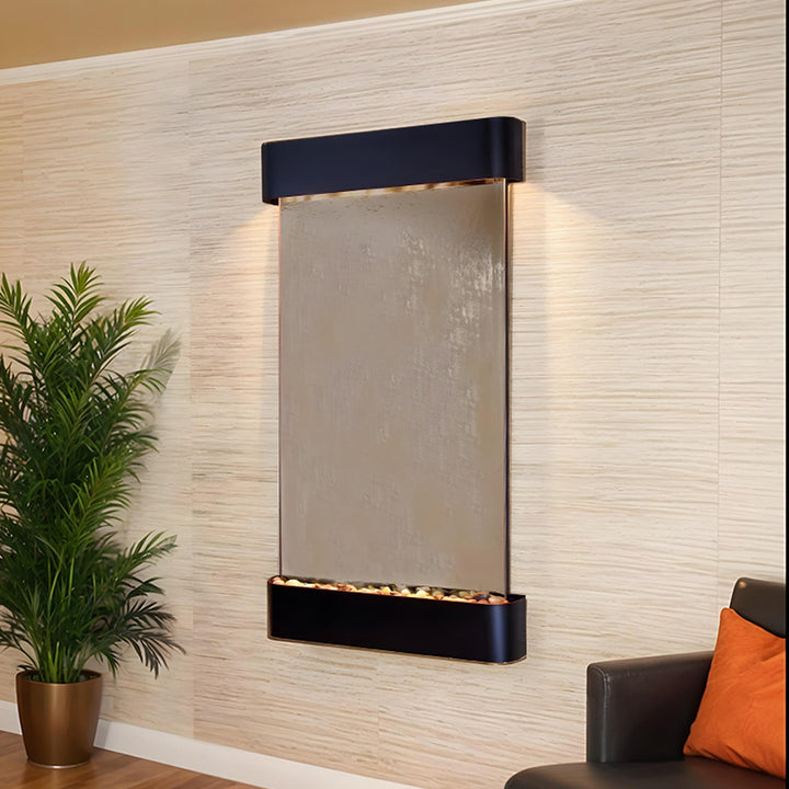 Adagio Summit Falls Wall Water Fountain - Lifestyle