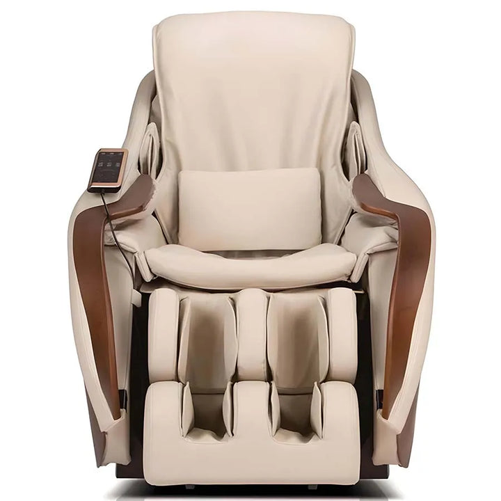 D.Core Cirrus-JP Massage Chair - Front View / Cream