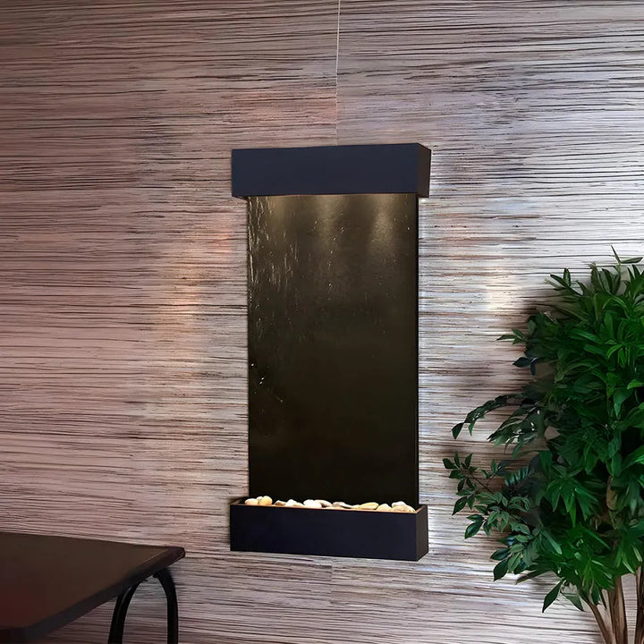 Adagio Whispering Creek Wall Water Fountain - Lifestyle