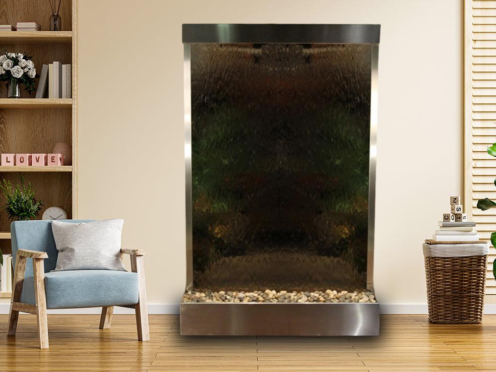 Adagio Grandeur River Water Fountain (Mounted towards the base) - Wish Rock Relaxation