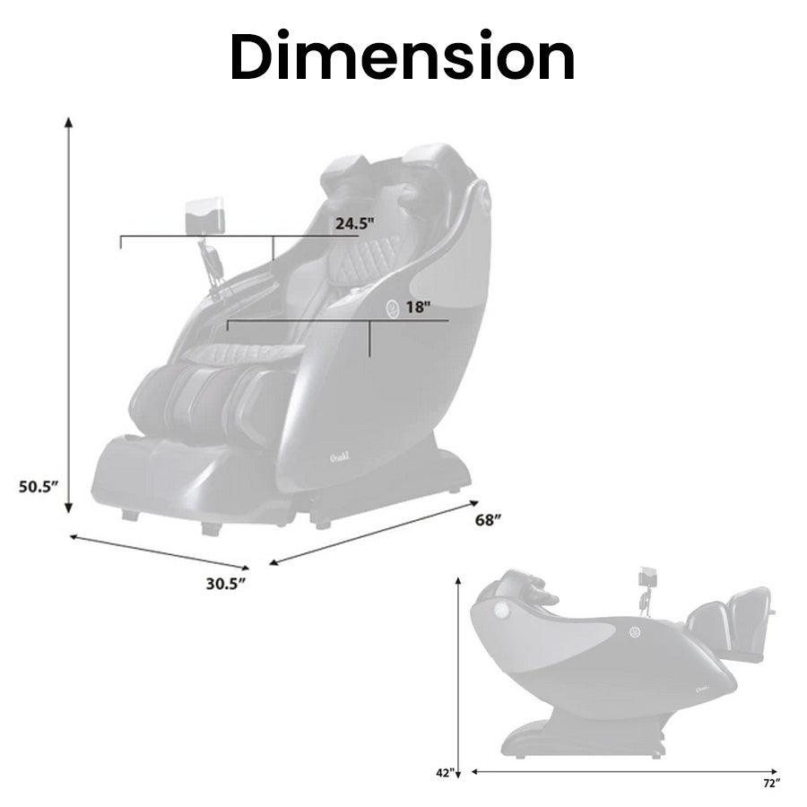 Osaki OP-4D Master Massage Chair - Wish Rock Relaxation