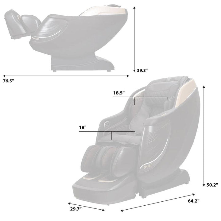 Osaki Pro OS-3D Opulent Massage Chair - Wish Rock Relaxation