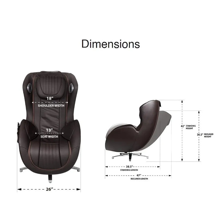 Osaki Bliss GL 2D Hybrid Massage Chair - Measurement
