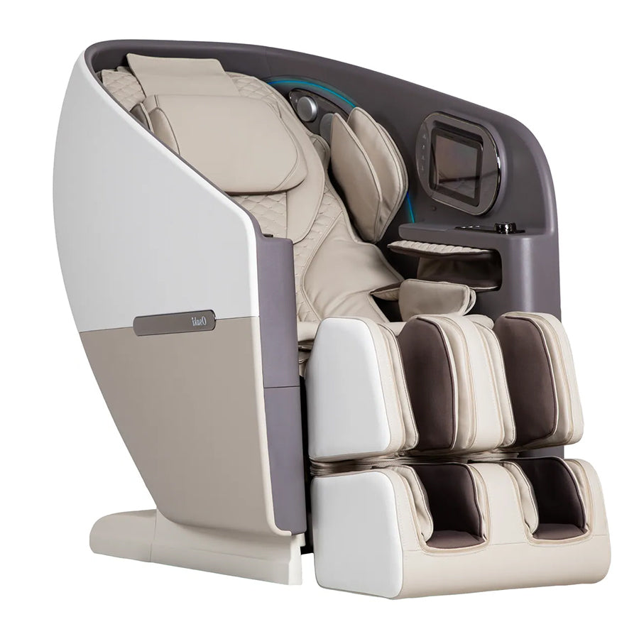 Osaki Flagship Duo 4D + 3D Massage Chair - Taupe