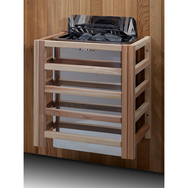 Golden Designs Toledo 6 Person Full Spectrum Hybrid Sauna - Traditional Sauna Stove