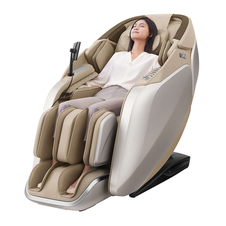 Fujiiryoki Cyber Relax Pro 4D Dual Massage Chair - Champagne