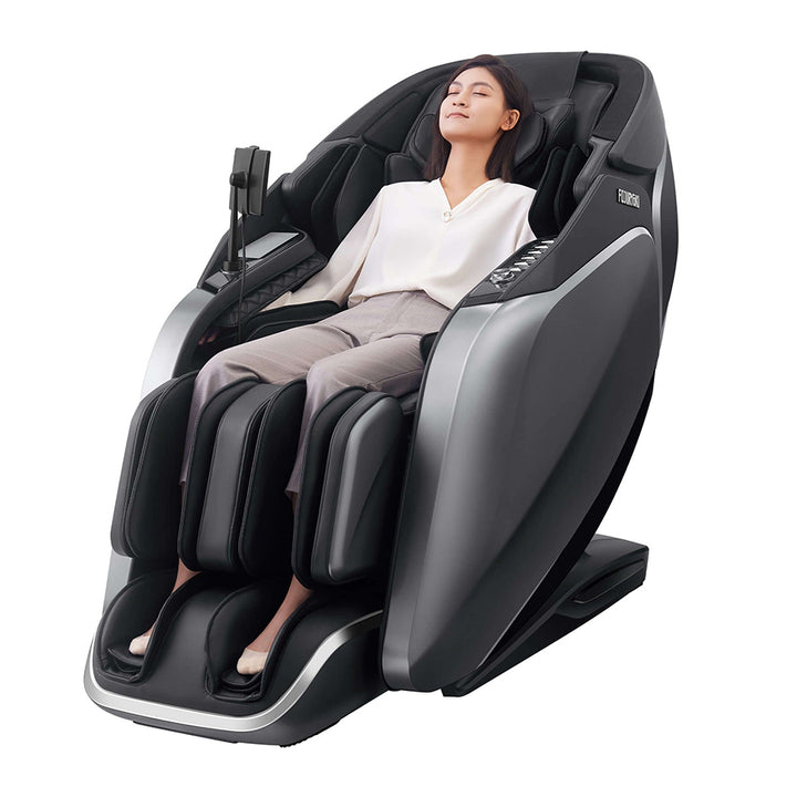 Fujiiryoki Cyber Relax Pro 4D Dual Massage Chair - Graphite