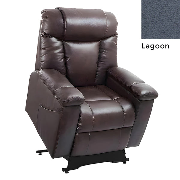 UltraComfort UC472 Rhodes 4 Zone Power Lift Chair Recliner - Lagoon