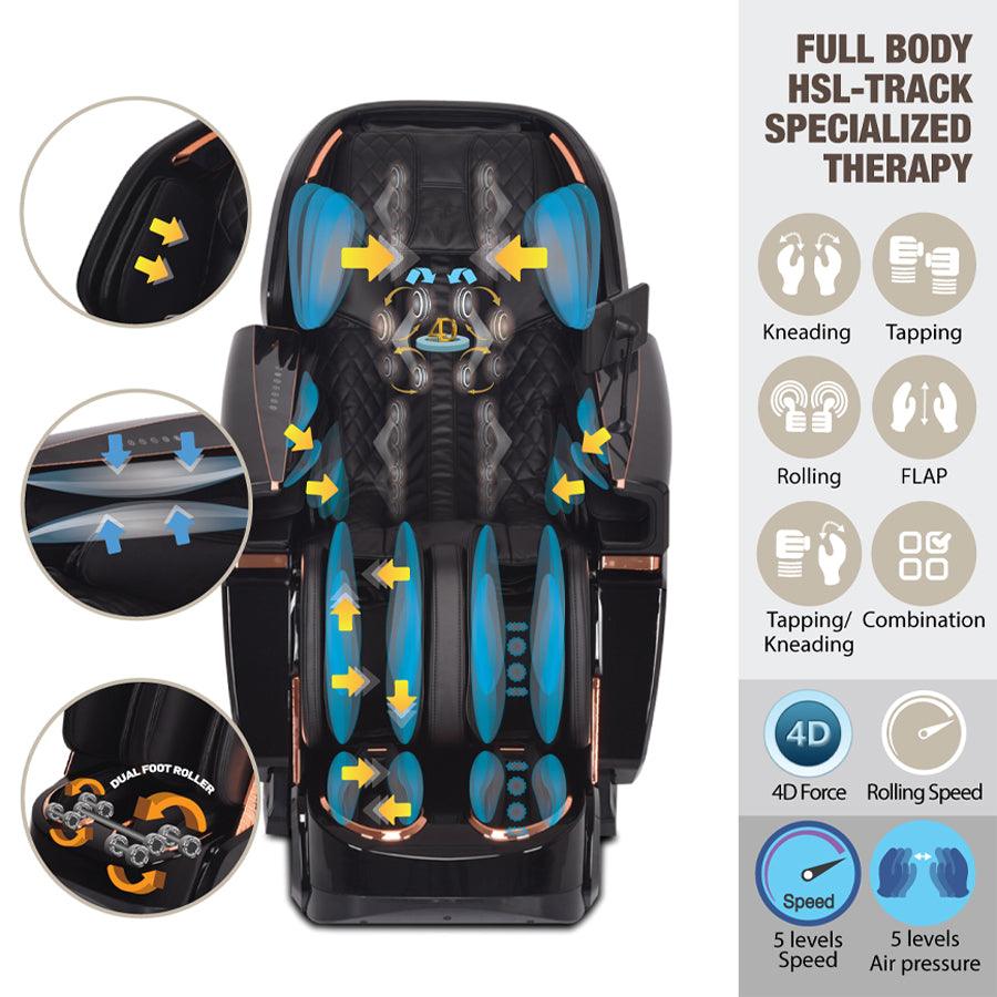 Kahuna EM-8500 Massage Chair - Wish Rock Relaxation