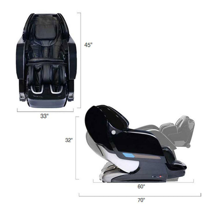 Kyota Yutaka M898 4D Massage Chair - Certified Pre-Owned - Wish Rock Relaxation